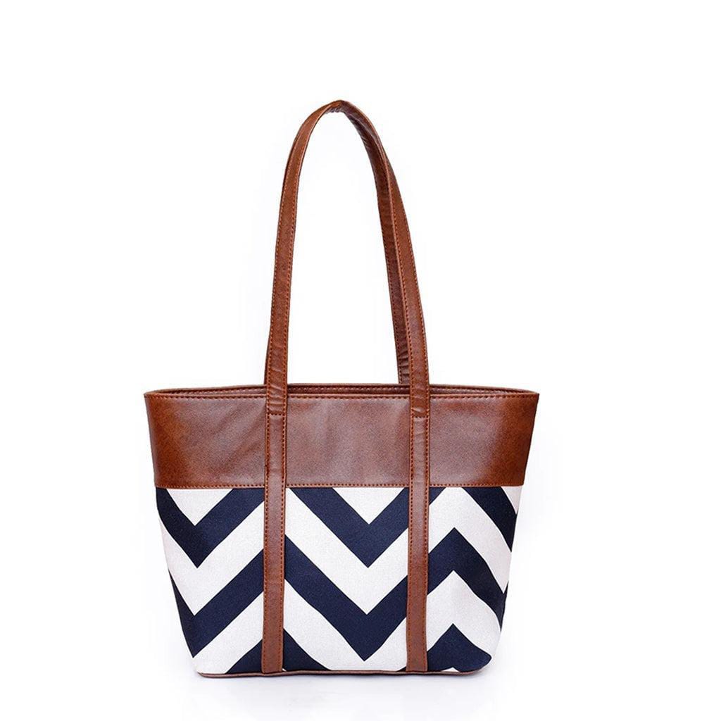 Women’s PU Leather Printed Tote Bag – Stylish Shoulder Bag & Purse for Everyday Use