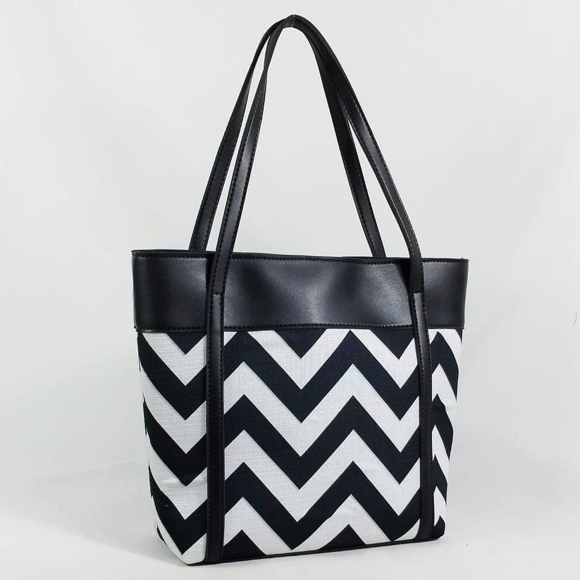 Women’s PU Leather Printed Tote Bag – Stylish Shoulder Bag & Purse for Everyday Use