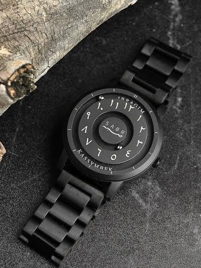 ZiVlk Black Arabic Numerals Luxury Watch – SABR Edition