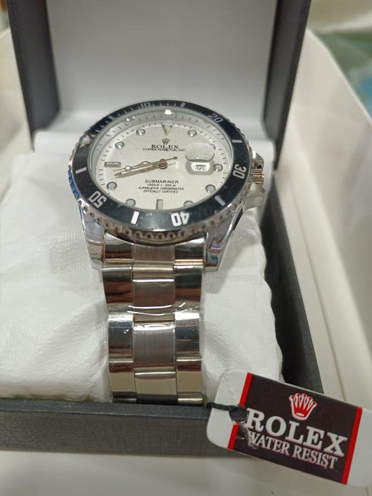 Rolex Men’s Quartz Formal Wristwatch – Stainless Steel Strap | Random Box