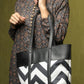 Women’s PU Leather Printed Tote Bag – Stylish Shoulder Bag & Purse for Everyday Use