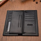 Stylish Slim Long PU Leather Wallet & Card Holder for Boys & Girls – Clutch (Black)