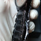 Baisheng Black & White Watch – Black Chain with Decorative Sub-Dials