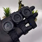 Aura Black – Sleek All-Black Watch with Arabic Numerals, Lightweight & Minimalist
